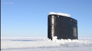 Американска атомна подводница «лос-анджелес» Uss Hartford (ssn-768) пробива леда