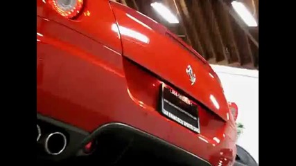 Ferrari 599 Gtb Fiorano Engine Rev and Idle 