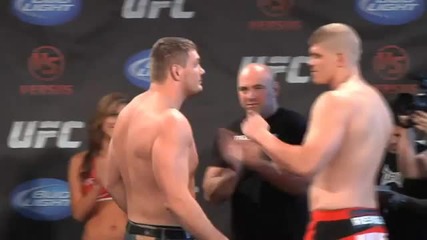 Ufc Live Mitrione vs Morecraft Weigh In Highlight