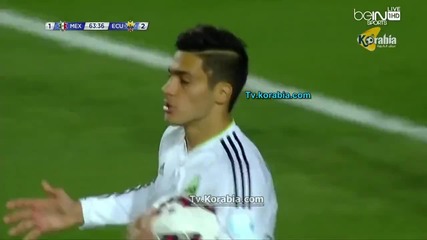 Мексико 1:2 Еквадор, Копа Америка 2015 [19.06.2015]