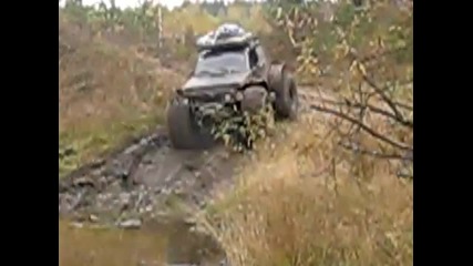 Нива в брод.| Off - Road 4x4 