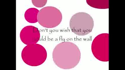 Miley Cyrus - Fly On A Wall + Lyrics