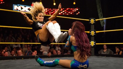 NXT Women's Champion Charlotte & Natalya vs. Sasha Banks & Becky Lynch: WWE NXT, Jan. 14, 2015