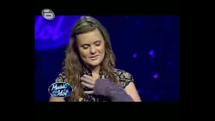 Music Idol 3 - момиче на 14 години журито 