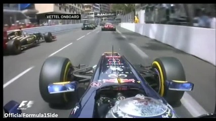 Formula 1 - Monaco 2012 - Vettel's Start - Onboard