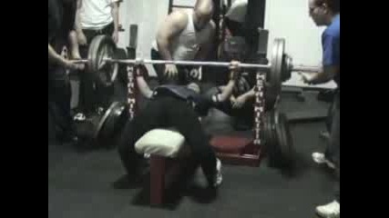 Metal Militia Bench Press Workout Feb 3rd