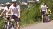 Немците загряват с велосипеди за Евро 2016