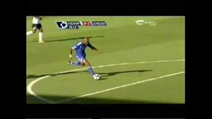 Fulham - Chelsea Ггол На Анелка 23 8 2009!!!