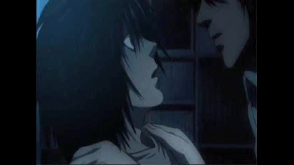 Death Note Lxlight Kiss