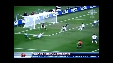 World cup Нигерия 2 : 2 Южна Корея 