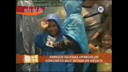 Dulce en Concierto de Enrique Iglesias[ventaneando]