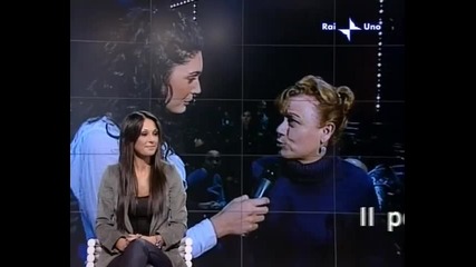 13.03.2008 Anna Tatangelo ospite alla Vita in diretta - 1^ P 