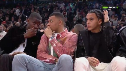 Мбапе, Бекъм и Роналдо гледаха на живо мач от НБА