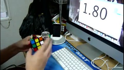 Rubiks Cube avg of 12 10.64 seconds 