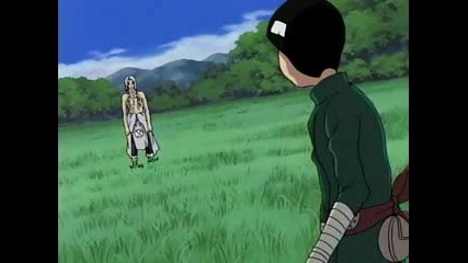 rock lee vs kimimaru