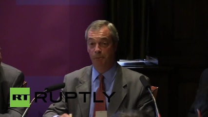 UK: Does Tory defector Carswell snub Farage at this anti-EU meeting?