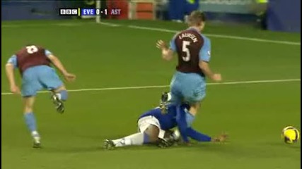 Everton - Aston Villa 2:3 (07.12.2008) 