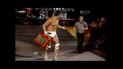 Summerslam 2011 Diesel Напада Cm Punk И Дел рио Използва Договора