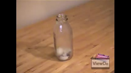 Как да вкараш Яйце в бутилка