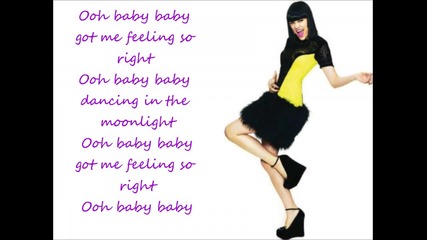 Jessie J - Domino lyrics on screen