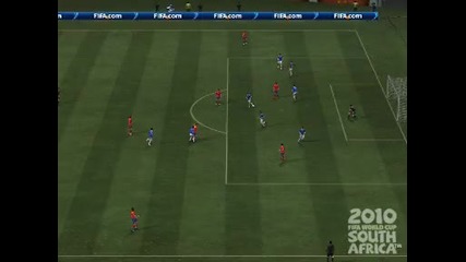 Fifa South Africa Испания - Аржентина Красота на Торес 