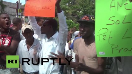 Haiti: Clashes as protesters claim presidential elections marred by vote tampering