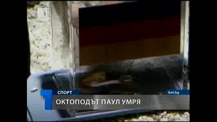 Октоподът Паул умря