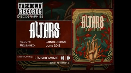 Altars - Conclusions - Unknowing