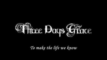 three days grace - born like this