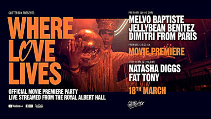 Where Love Lives: Premiere Pre-party with Dimitri From Paris