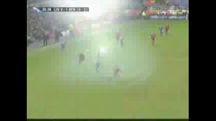 Liverpool - Benfica 0:1 Simao Гол