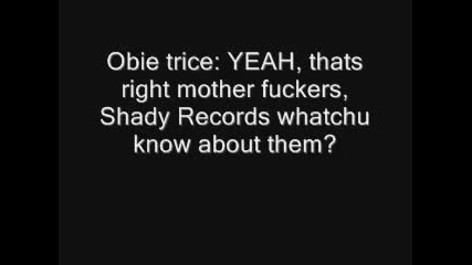 Eminem - Hailie's Revenge ft. D12, Obie Trice (ja Rule Diss) (lyrics)