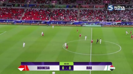 Индонезия - Ирак 1:3 /репортаж/