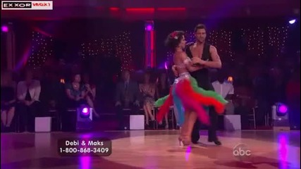 Dancing With The Stars Us - Самба - Debi & Maks 