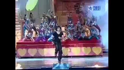 Shahrukh Khan Live 2008 (he Won Best Actor)