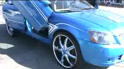 Nissan altima on 24s 2 Tova E Ludnica