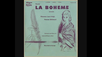 Giacomo Lauri - Volpi & Frances Schimenti - O soave fanciulla - La Boheme - 1951 