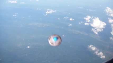 Нло видян от пътник на самолет