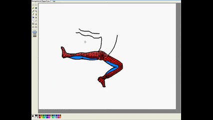 spiderman fast painting