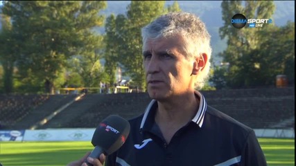 ВИДЕО: Иван Колев и мнението му след загубата от Левски