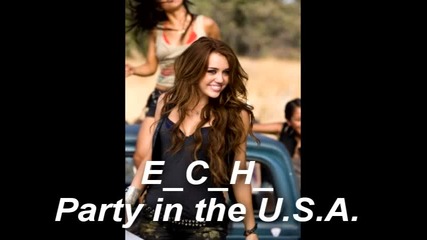 Party in the U.s.a. 