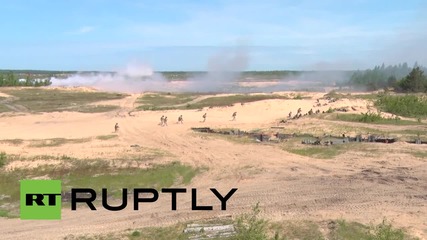 Latvia: NATO drills start 124 miles from Russian border