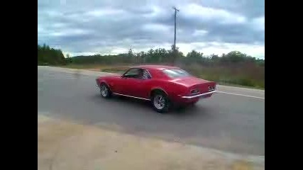 1968 Camaro Burnout
