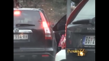 Paparazzo lov - Uhvacena Rada sa deckom - (Tv Pink)
