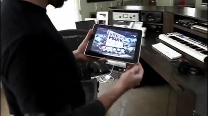 Linkin Park 8 - Bit Rebellion demo with Mike and Chester 