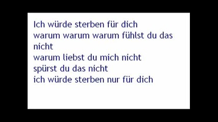 Lafee - Sterben Fur Dich x¦ 