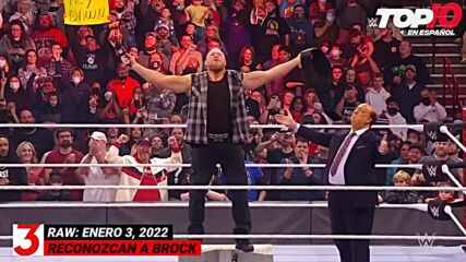 Top 10 Mejores Momentos de RAW: WWE Top 10, Ene 3, 2022