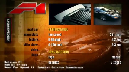 Need For Speed 2 Soundtrack Mclaren F1