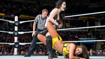 Nikki Bella vs. Paige - WWE Divas Title Match: WWE Fastlane 2015 (Full Match - WWE Network Exclusive)