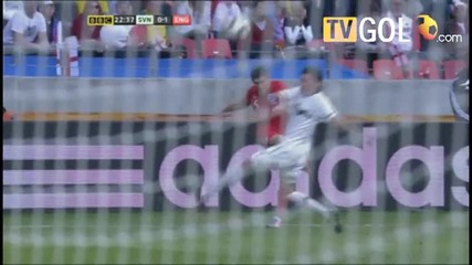World Cup Словения 0 - 1 Англия [гол на Дефоу в 23 min] 23.06.2010